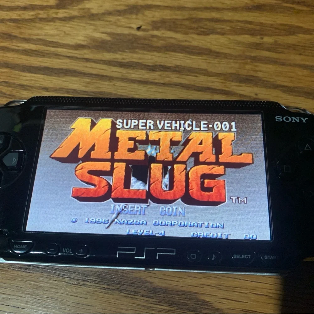 PSP 1000 fat model 128gb With Games